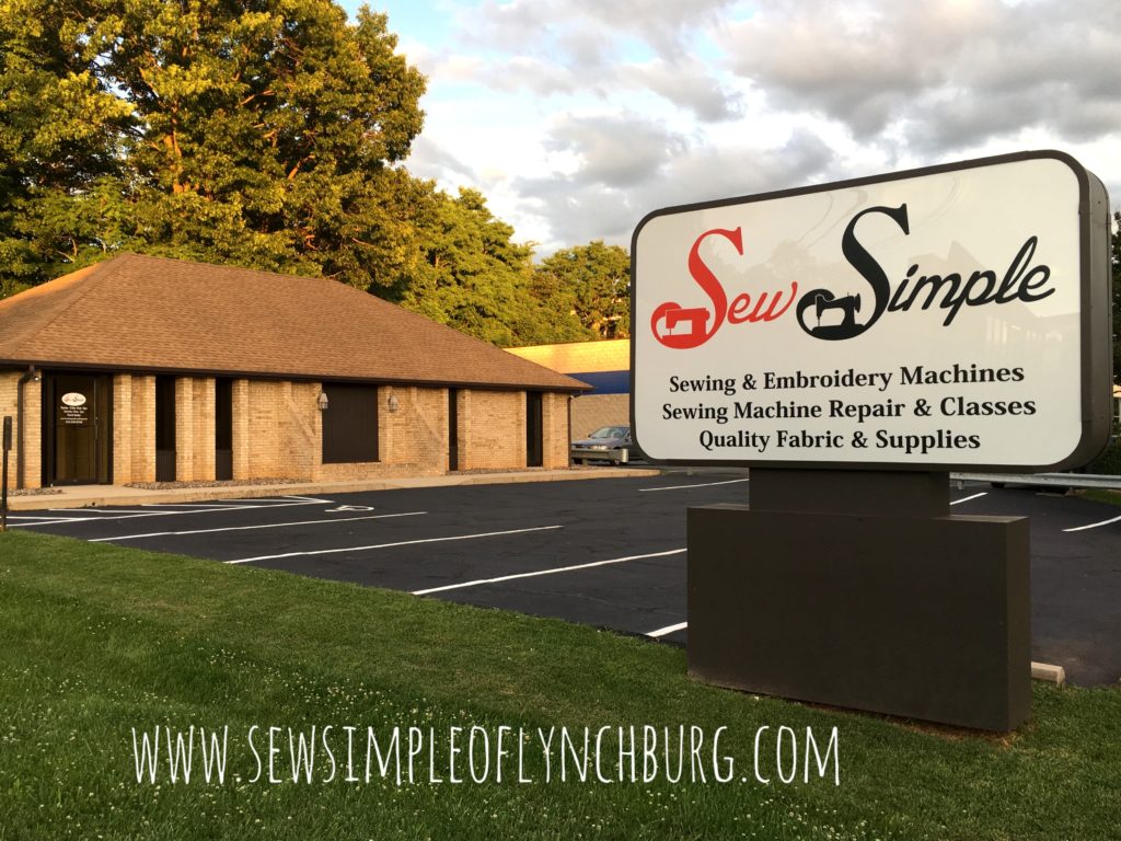 We’re Open! – Sew Simple of Lynchburg